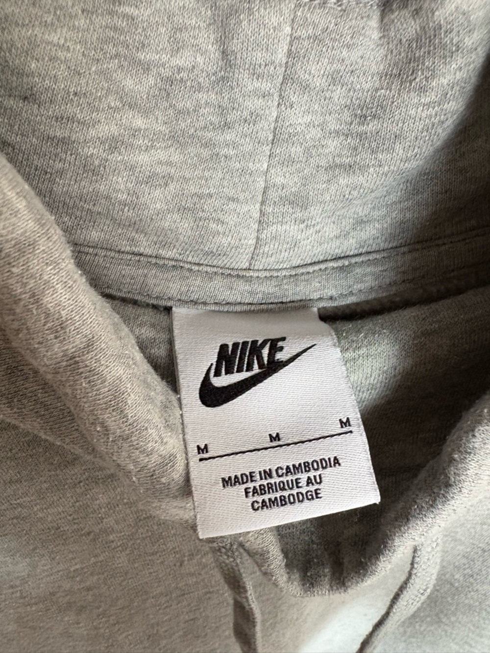 Nike Swoosh Hoodie Clean Girl Oversized Athleisure - Picture 3 of 4